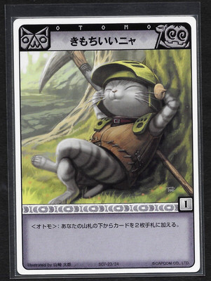 M/NM Otomo Palico I Feel Good Monster Hunter Hunting Card, Monster Hunter TCG
