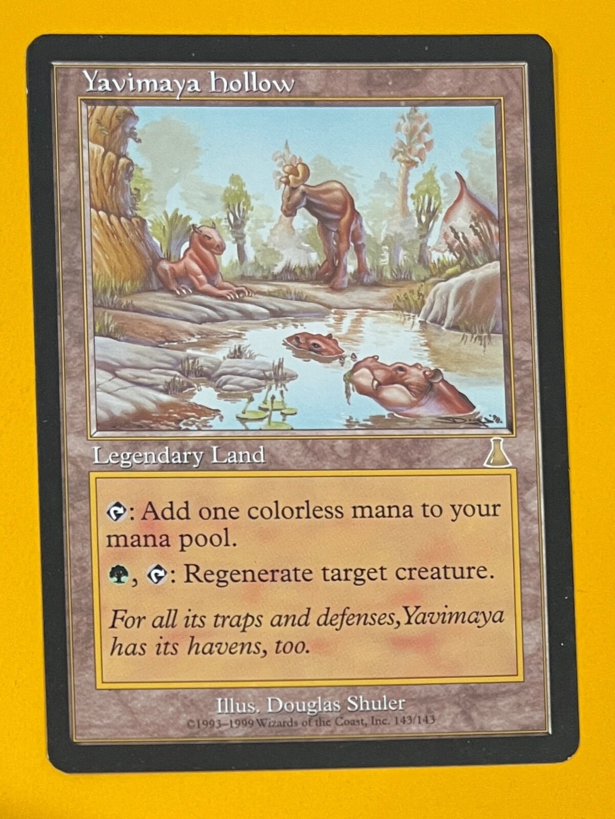 MTG YAVIMAYA HOLLOW Urza's Destiny (OldManMTG 004-790) | eBay
