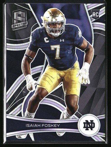 2023 Panini Chronicles Draft Picks Isaiah Foskey #21