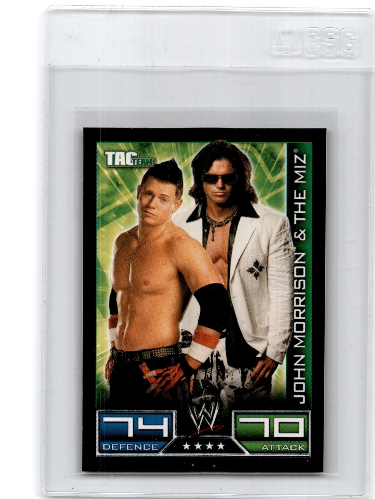 2008 Topps WWE Slam Attax John Morrison & The Miz | eBay