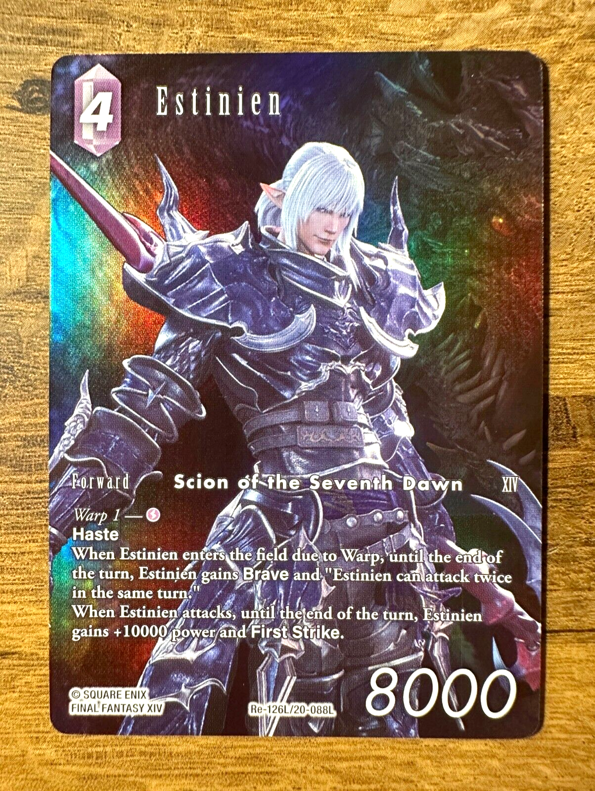 ファイナルファンタジーTCG Re-126L/20-088L エスティニアン (L