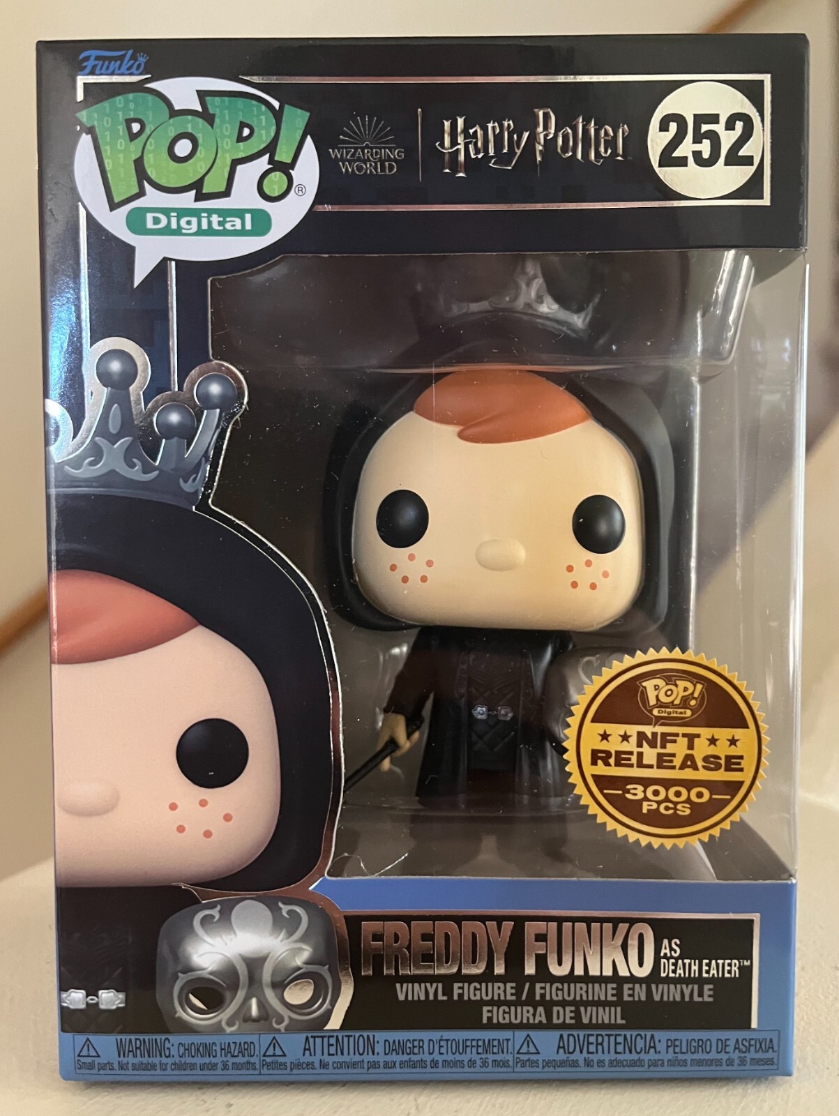 Funko POP! Digital Freddy Funko As Death Eater #252 Physical Funko POP! Digital Freddy Funko As Death Eater #252 Physical