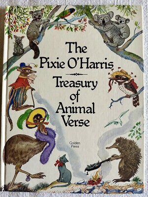 The Pixie O Harris Treasury Of Animal Verse Australia 1980 Hc Book