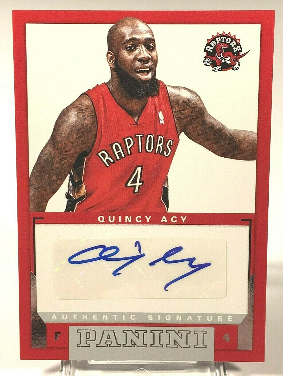 Quincy Acy 2012-13 Panini Rookie Signatures Autograph #11