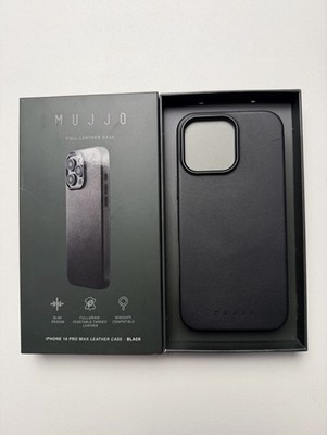 Mujjo Leather Case for iPhone 16 Pro Max