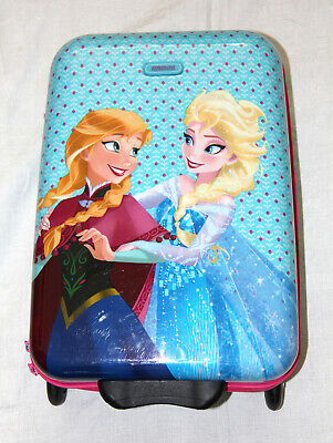 American Tourister  - Disney Frozen Anna and Elsa Hard shell Suitcase - Used