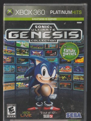 Xbox 360 - SONIC ULTIMATE GENESIS COLLECTION. NEW / SEALED