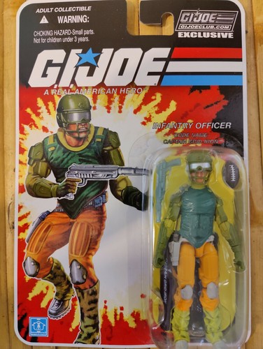 GI Joe Collectors Club FSS 8.0 Captain Grid-Iron *NEW/SEALED*