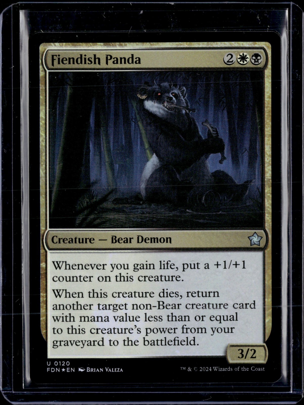 墨蛾の生息地 WMCQ プロモ FOIL 2枚 英語