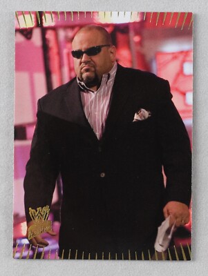 ECWプロレスカード TAZ タズ Tazz Taz Signed 2001 Fleer WWF Raw is War Card #22 WWE ECW