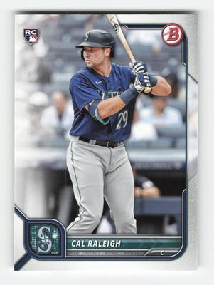 2022 Bowman #49 Cal Raleigh RC Near Mint or Better