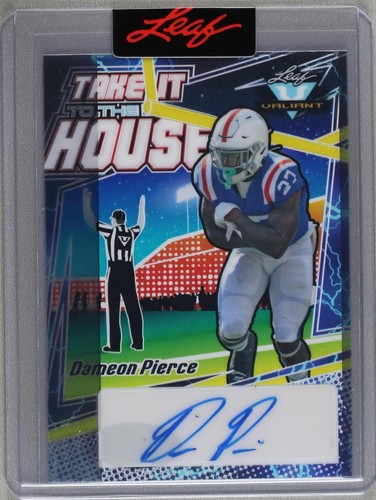 2022 Leaf Valiant Dameon Pierce #TH-DP2