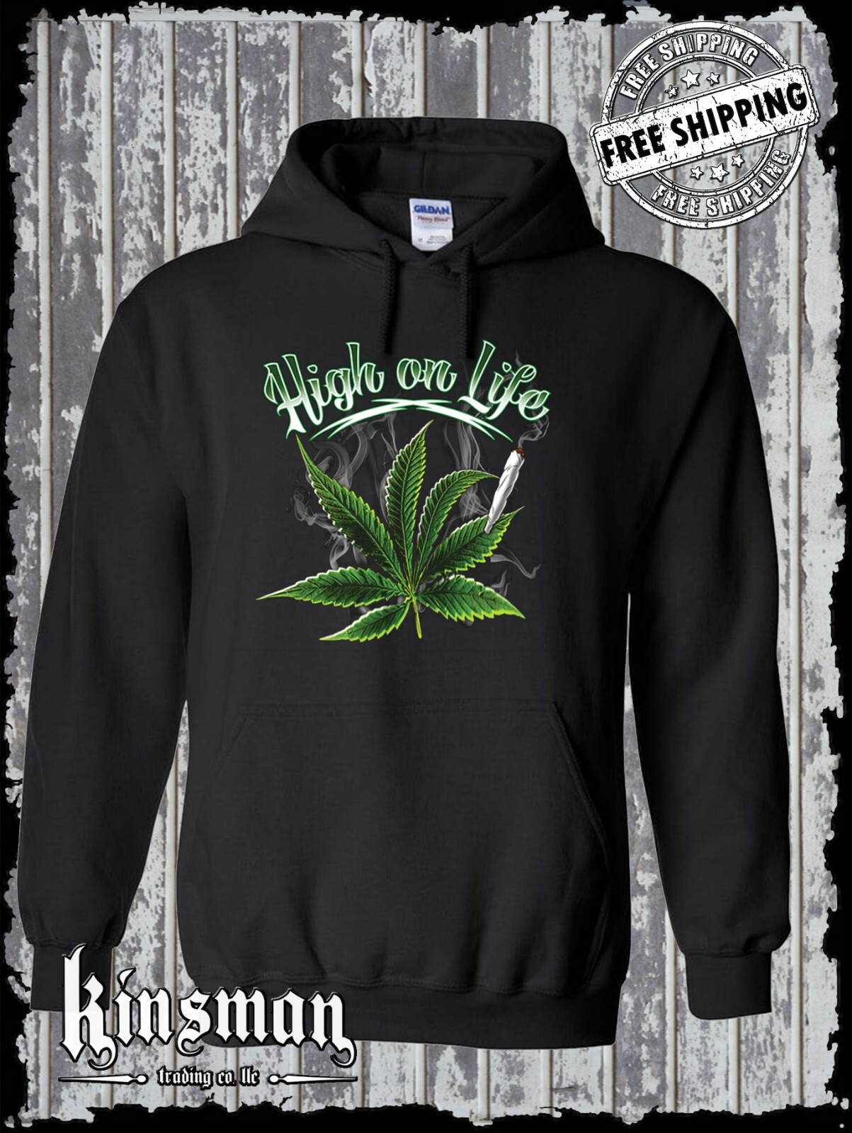 420 smoke weed lady モノクロ　プリント　黒　パーカー　XL Stoner Gifts Cannabis 420 Weed Hoodie Sweatshirt - Etsy
