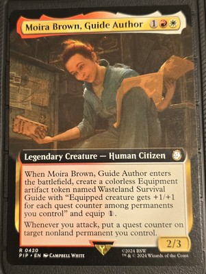 MTG Moira Brown, Guide Author - Universes Beyond: Fallout PIP