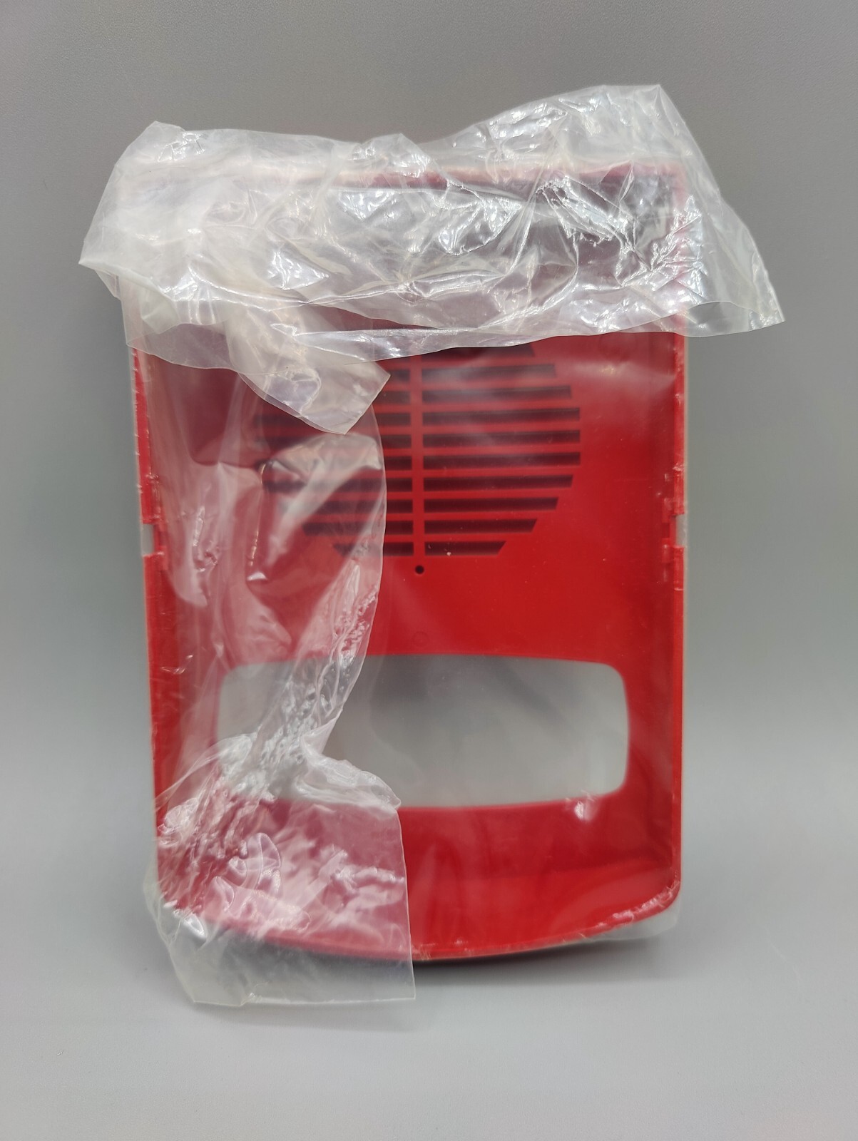 NEW TYCO 4905-9996 Red Simplex TrueAlert Fire Alarm Siren Speaker Visible Cover
