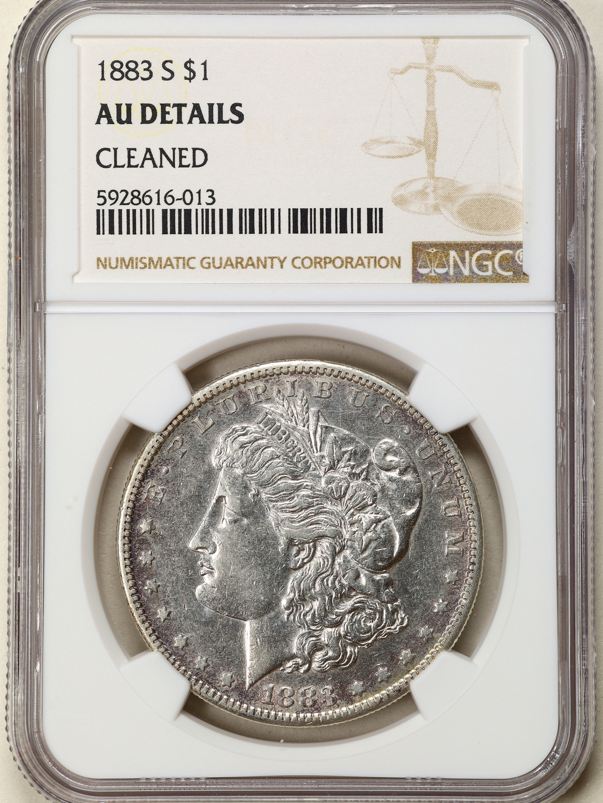 アメリカ モルガンダラー銀貨1883 S NGC F12 アメリカ モルガンダラー銀貨1883 S NGC F12｜Yahoo!フリマ（旧