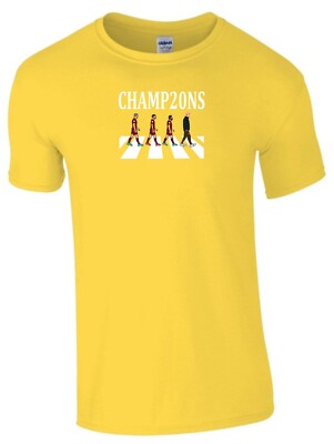 Champions T Shirt Liverpool Football LFC Fans BPL 20 Title Birthday Gift Tee Top