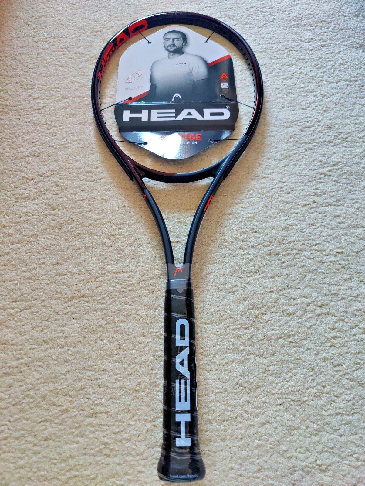 HEAD Prestage pro 3本 Head Prestige Pro (18x20), UW 320g 11.3oz, Grip #2 (1/4