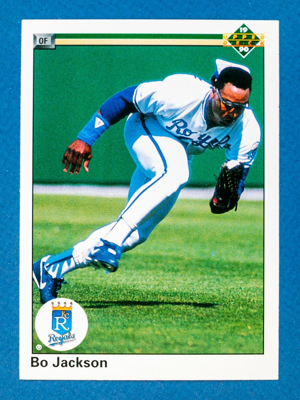 Bo Jackson #105 (1990 Upper Deck) Baseball Card, Kansas City Bo Jackson #105 (1990 Upper Deck) Baseball Card, Kansas City