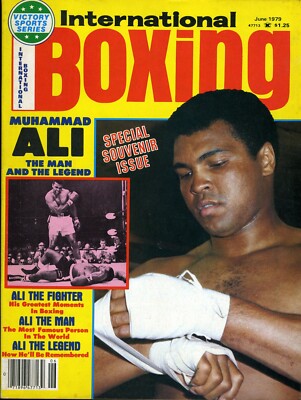 MUHAMMAD ALI International Boxing Magazine June 1979 Special Souvenir Issue