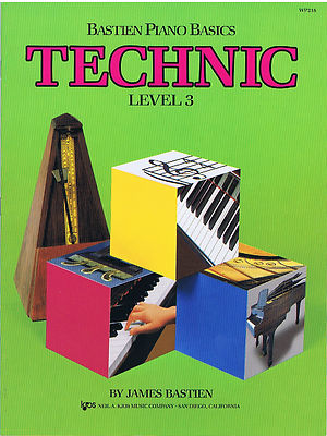 Bastien Piano Basics Technic Level 3