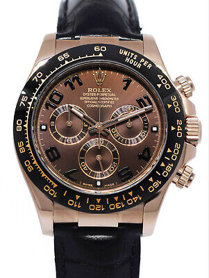ショコ様 Rolex Daytona 18k Rose Gold / Ceramic Chocolate Dial 40mm