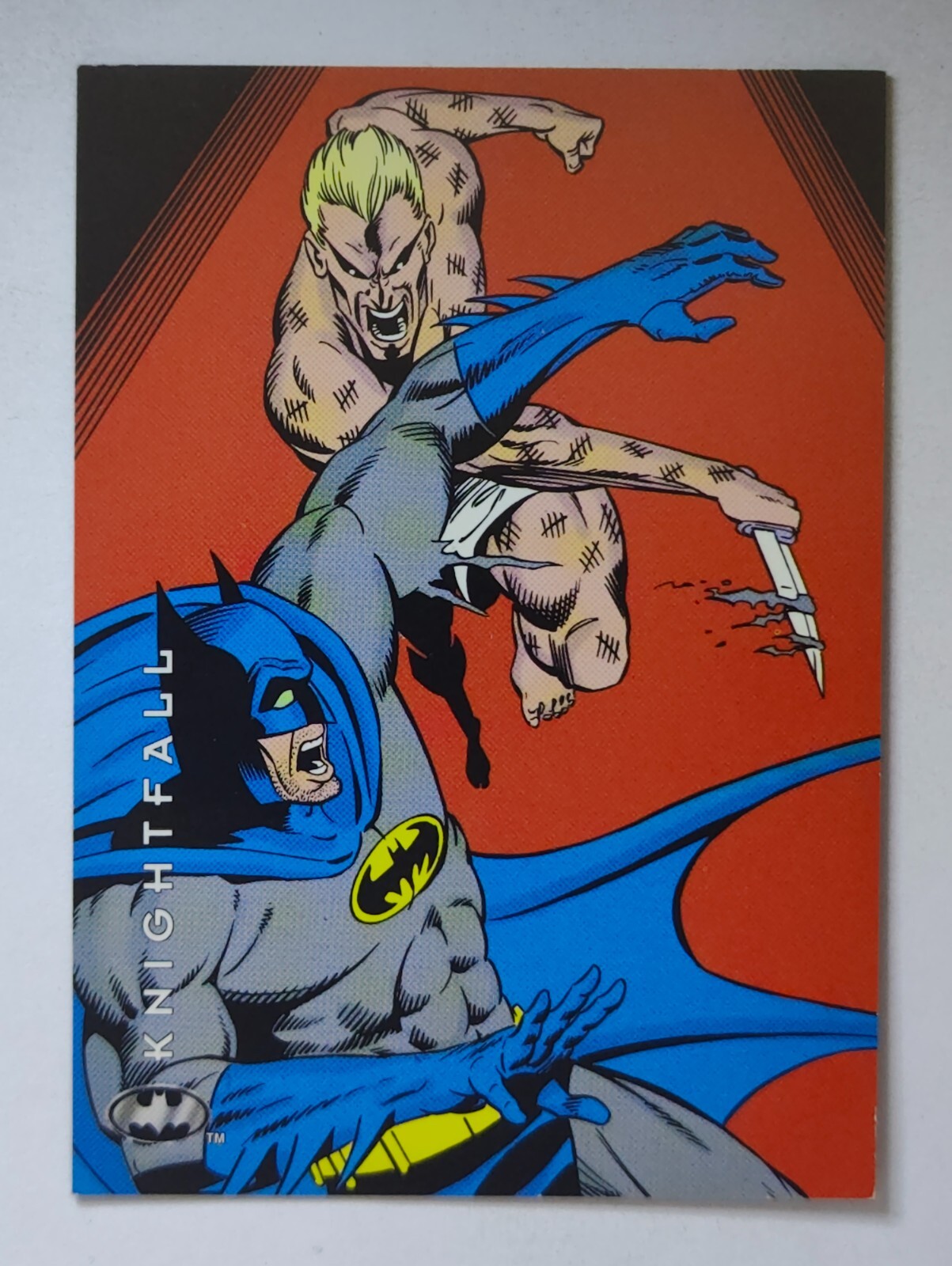 ナイトメアバスターズ 1994 SkyBox Batman: Saga of the Dark Knight #76 Knightfall