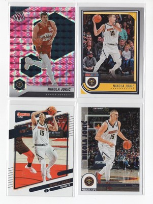 Nikola Jokic - 4 Card NBA Basketball Lot - Nuggets - No Duplicates