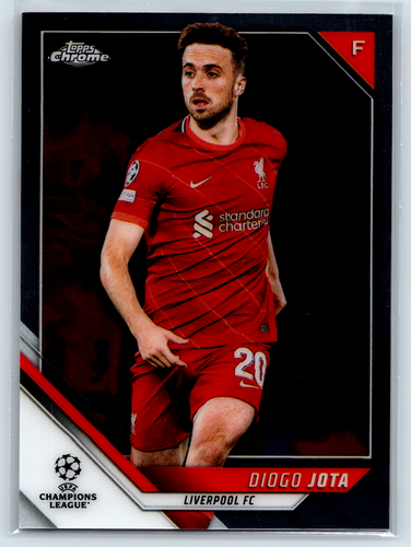 22-23 Topps Stadium DIOGO JOTA 直筆サインカード 2022-23 Topps Stadium Club Chrome UEFA Autograph Auto Card