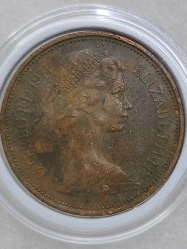 2NEW PENCE DGREG F.D1971 ELIZABETH11