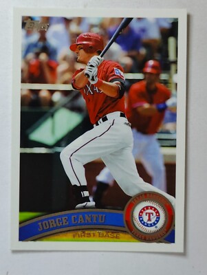 2011 Topps #112 Jorge Cantu Texas Rangers