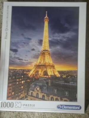 New EIFFEL TOWER PARIS Jigsaw Puzzle 1000 Pieces Perfectly Puzzling