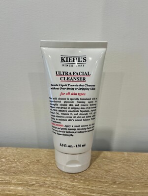 Kiehl's Ultra Facial Cleanser All Skin Types 5oz / 150ml Full Size