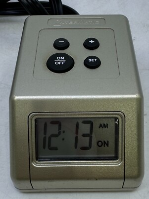 24HR Intermatic TB121 Digital Programmable Tabletop Lamp & Appliance Timer