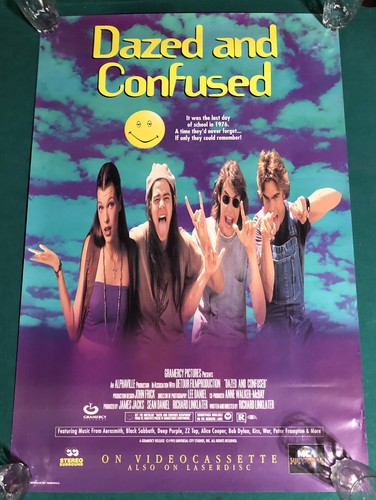 Dazed and Confused 映画 ムービー ポスター DAZED AND CONFUSED by Paul Mann – RARE PRINTS AND POSTERS