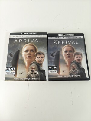 Arrival 4K Ultra HD Blu Ray with OOP** Slipcover !! 2 Disc Set !