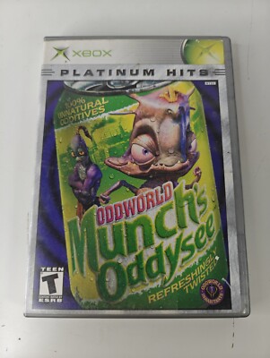 Oddworld: Munch's Oddysee - Microsoft Xbox Cib Clean