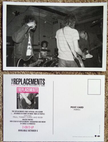THE REPLACEMENTS POSTCARD Live At Maxwell