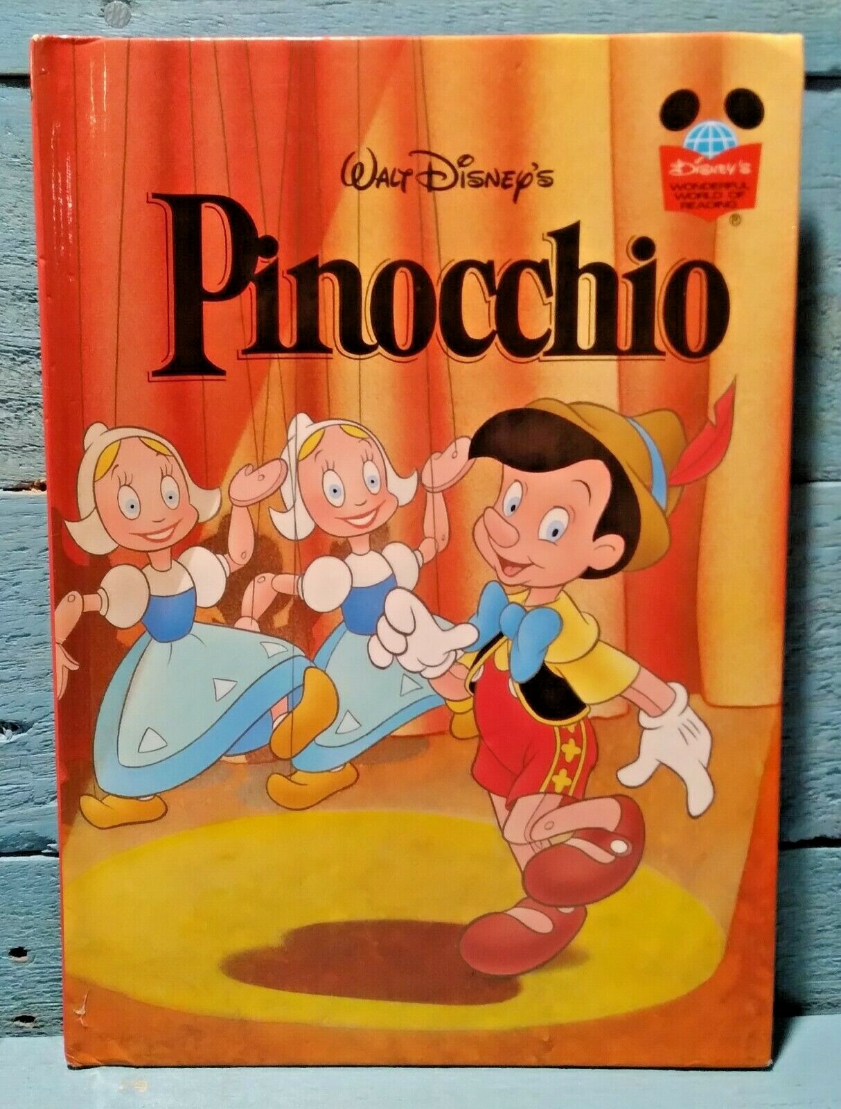 PInocchio ピノキオ　ヴィンテージブック Disney “Pinocchio” Cloth Books ピノキオ ビンテージ クロス
