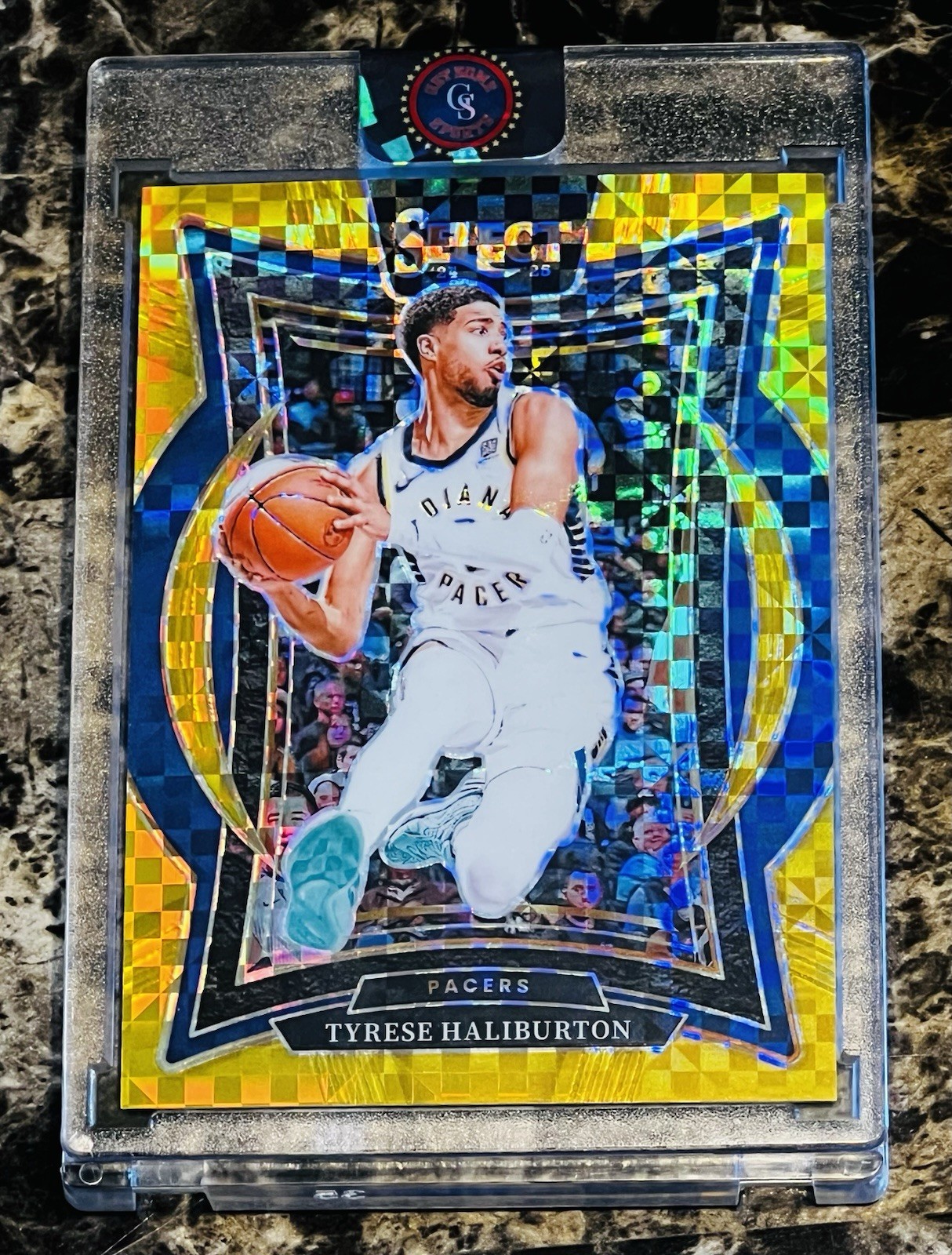 2024-25 Panini Select Tyrese Haliburton True Gold /10 Indiana Pacers SSP