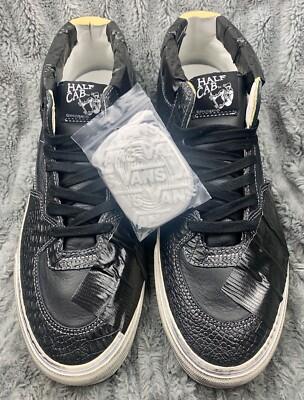 NEW CROC SKIN VANS VAULT HALF CAB EF LX LUX DUCT TAPE SHOES US MEN S SIZE 13
