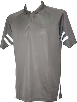 SSC  Short Sleeve Polo Top Shirt Dark Grey