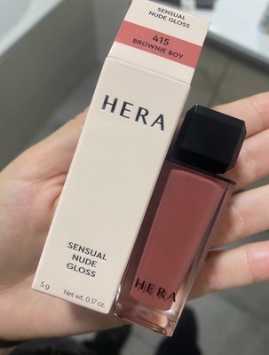 HERA Sensual Nude Gloss 5g 415 BROWNIE BOY 2025 F/W K-Beauty