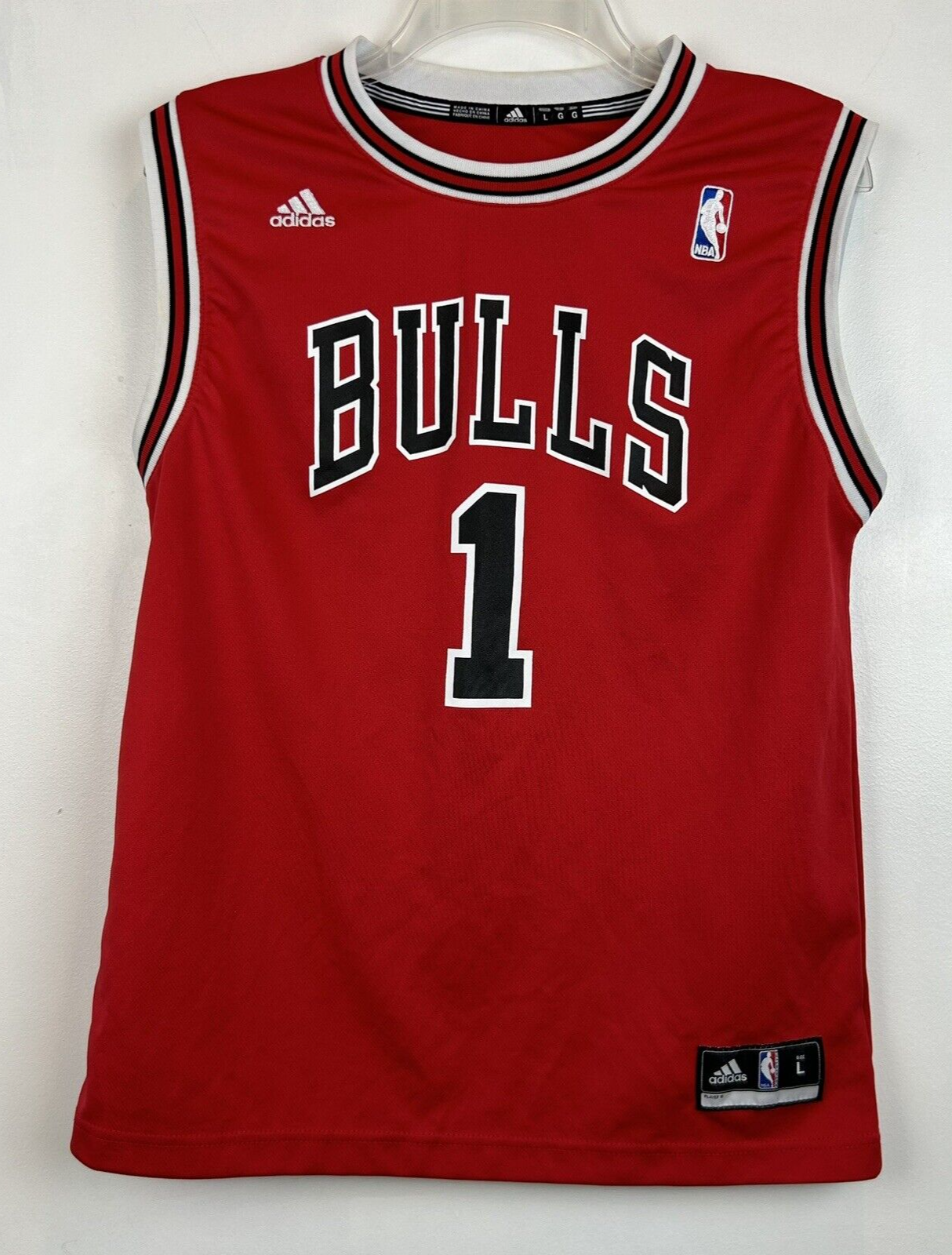 Chicago Bulls Adidas Jersey Youth L Derrick Rose Basketball