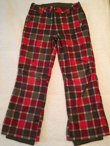 BURTON SNOWBOARDS RONIN SNOW WINTER GRAY PANTS CA N 269020