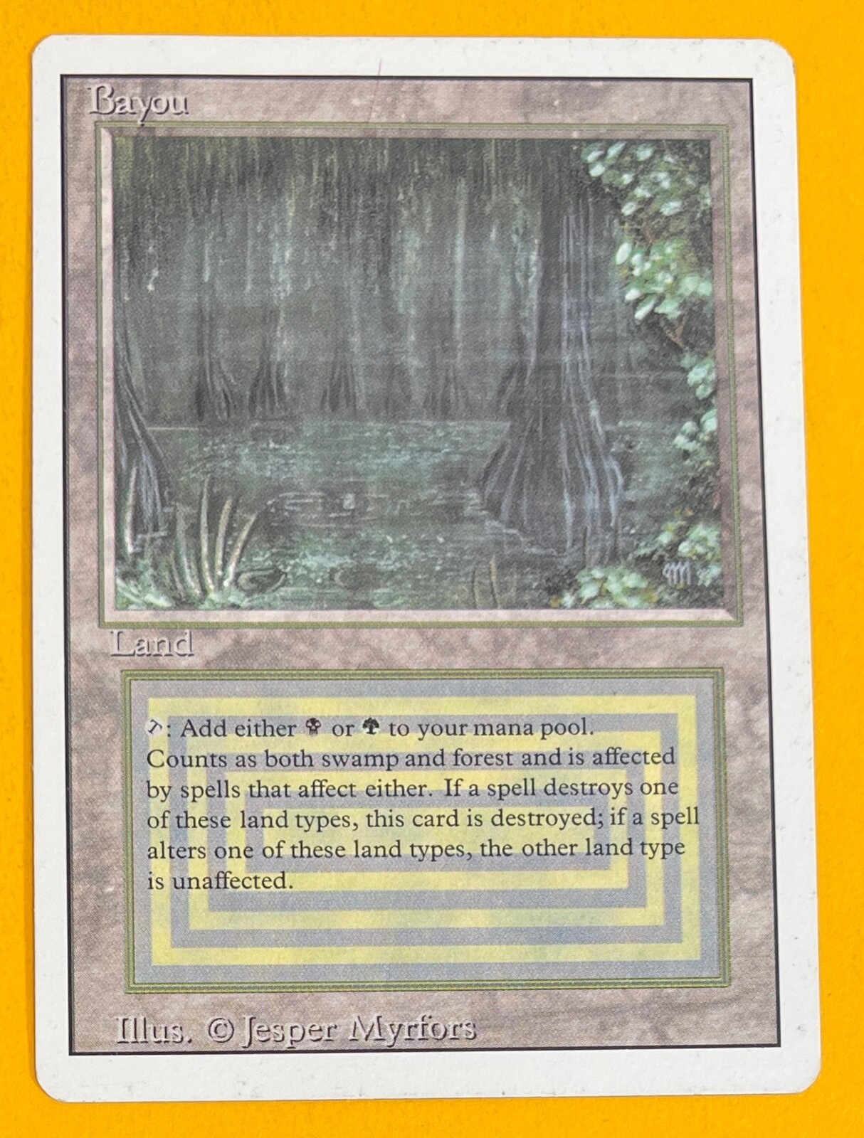 MTG Bayou ③ Bayou | 3rd Edition / Revised - French | Star City Games