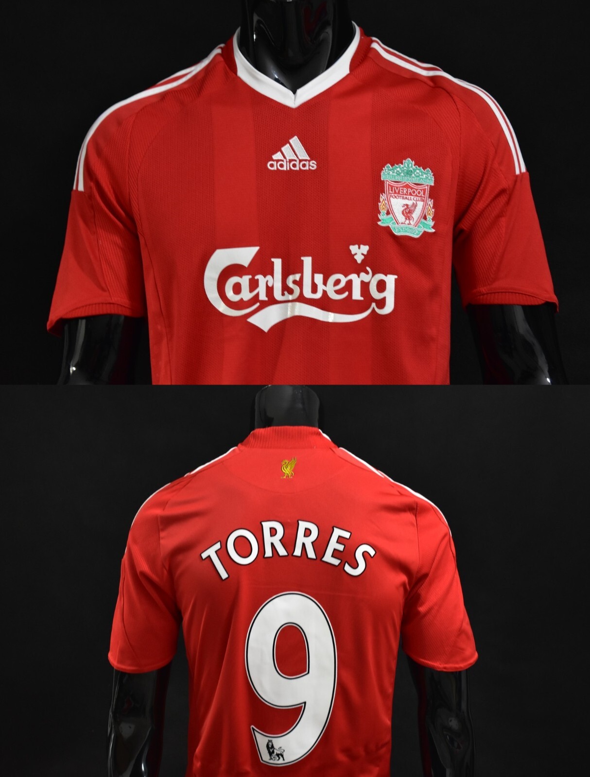 Liverpool FC adidas シャツ 08-10  LIVERPOOL 2008 2010 HOME SHIRT SOCCER JERSEY ADIDAS 313214