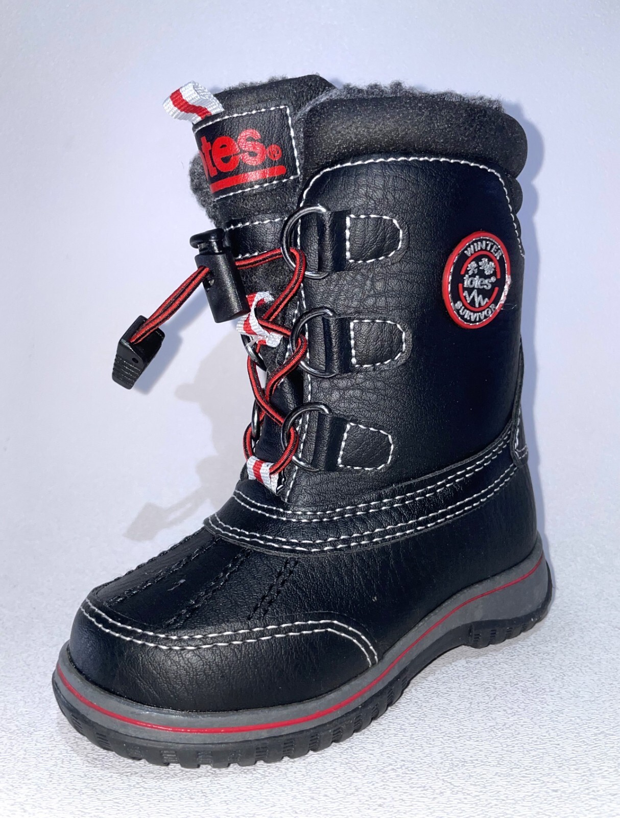 

Сумки JAYMEE Черные/красные зимние сапоги для малышей, Black/red