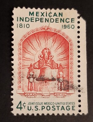 Francobolli USA Indipendenza Messicana Mexican Independence 1960