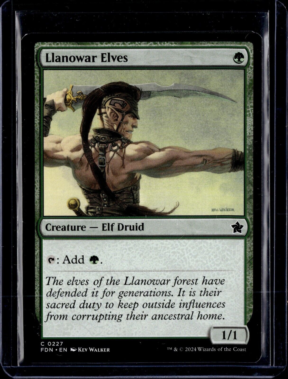 Llanowar Elves - 227 - FDN - NM - MTG Magic the Gathering | eBay Llanowar Elves - 227 - FDN - NM - MTG Magic the Gathering | eBay